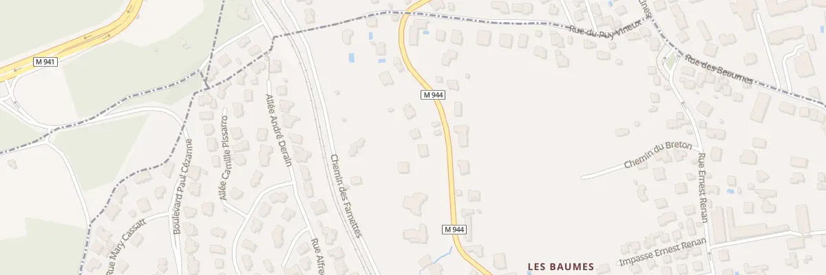 Plan du 139 Av Thermale à Chamalières