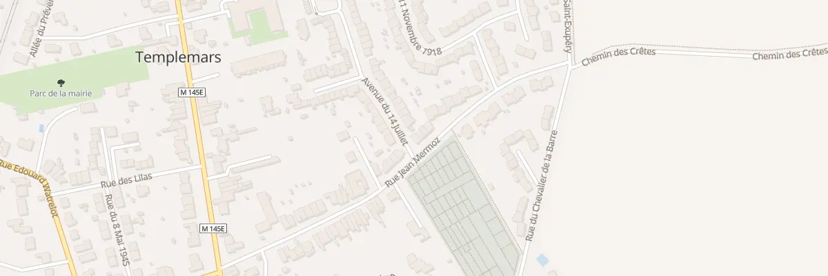 Plan du 49 Rue Jean Mermoz à Templemars