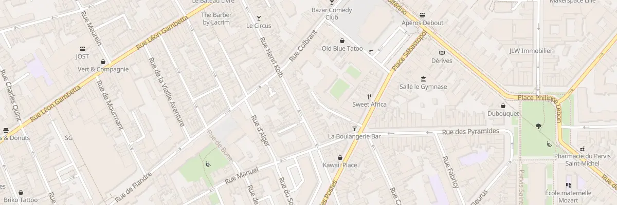 Plan du 51 Rue Henri Kolb à Lille