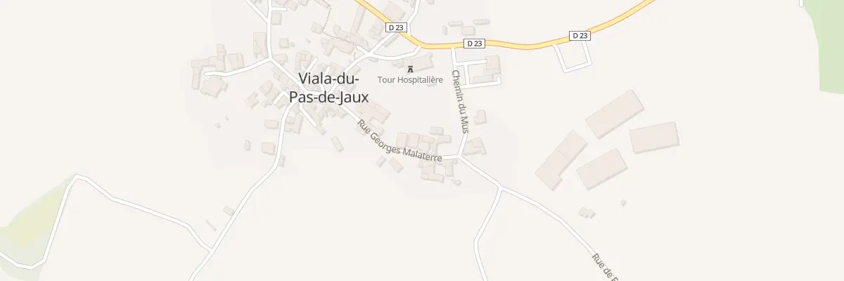 Plan du 131 Rue George Malaterre à Viala-du-Pas-de-Jaux