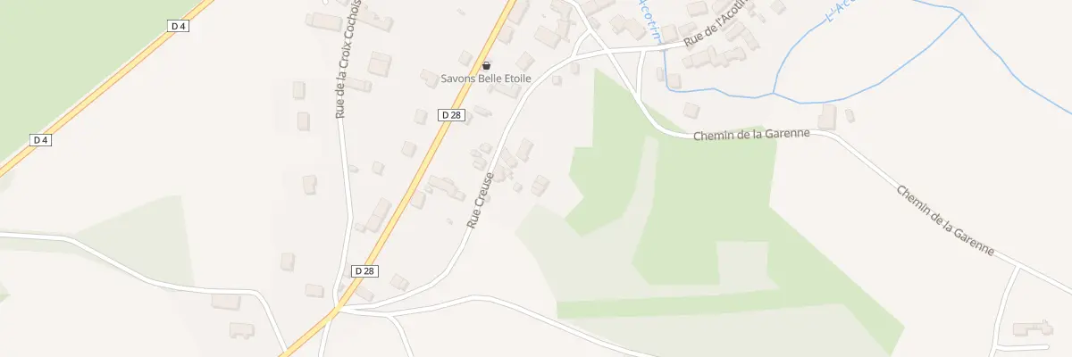 Plan du 9 Rue Creuse à Suilly-la-Tour