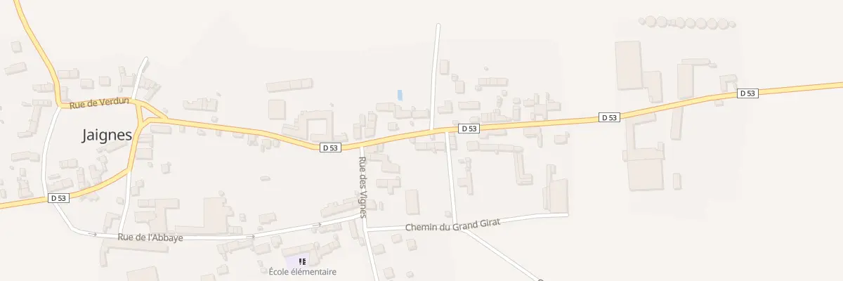 Plan du 26B Rue de Verdun à Jaignes
