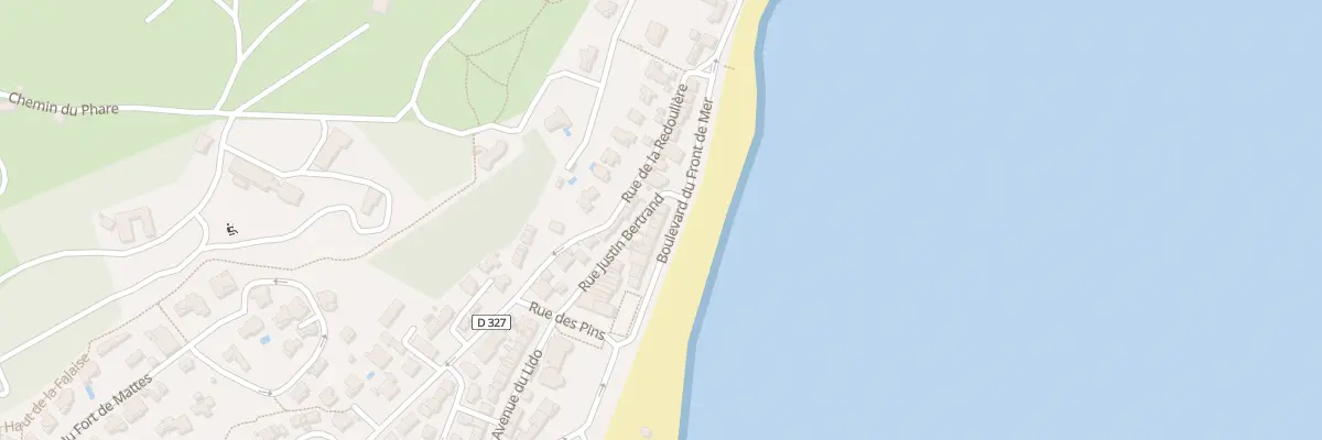Plan du 14 Rue Justin Bertrand à Leucate