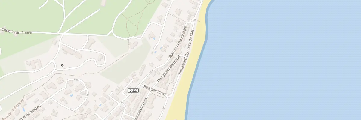Plan du 73 Bd du Front de Mer à Leucate