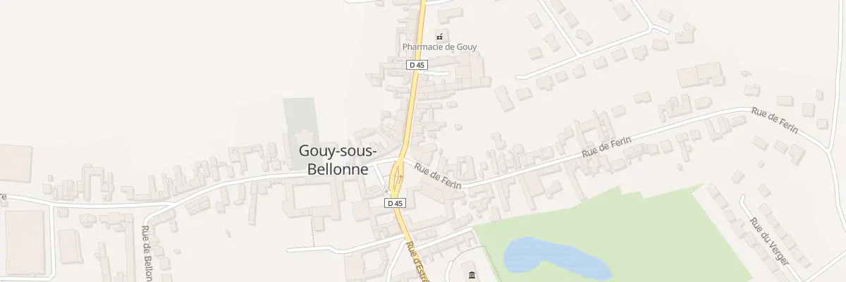 Plan du 4 Rue de Corbehem à Gouy-sous-Bellonne