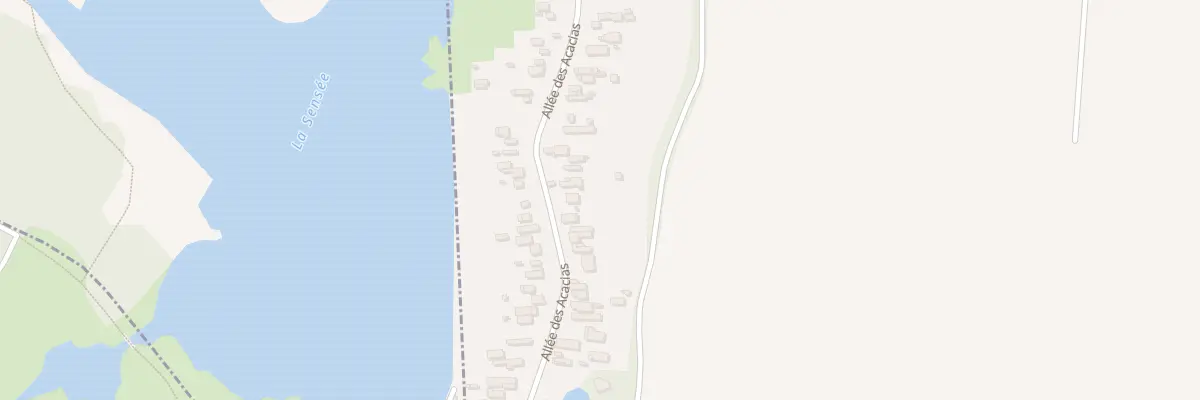 Plan du 99 Av des Acacias à Hamel