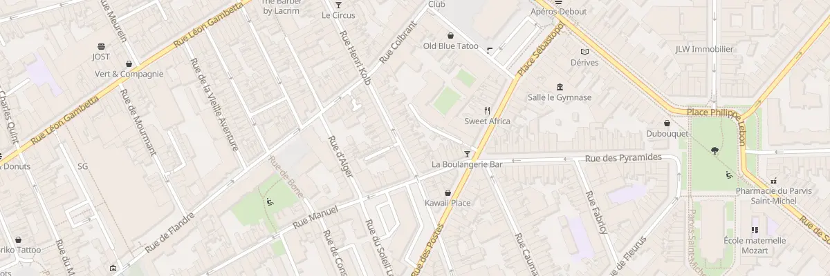 Plan du 59 Rue Henri Kolb à Lille