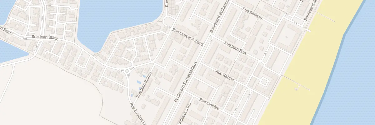 Plan du 226 Bd Eschasseriaux à Port-la-Nouvelle