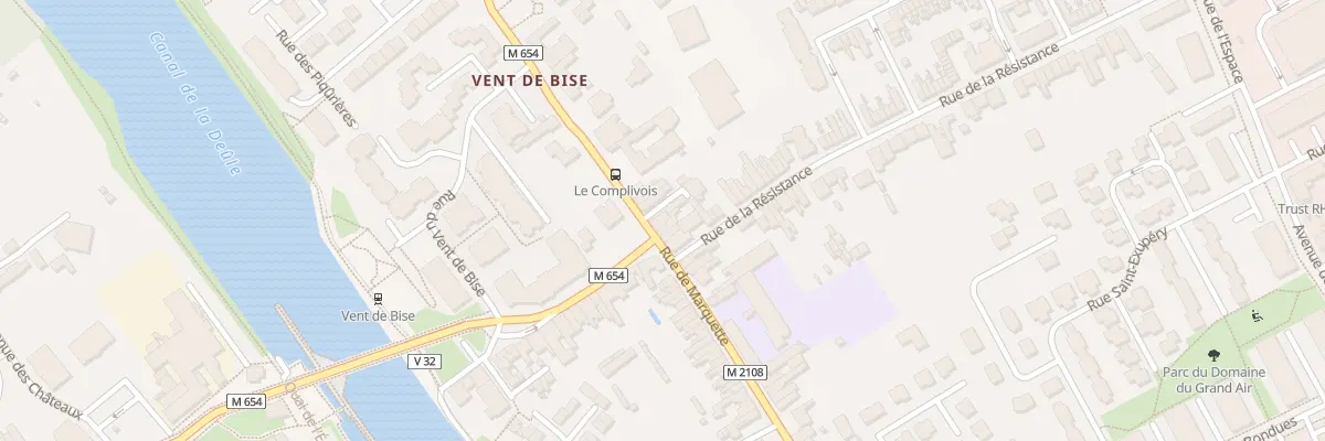 Plan du 8 Rue de Quesnoy à Wambrechies