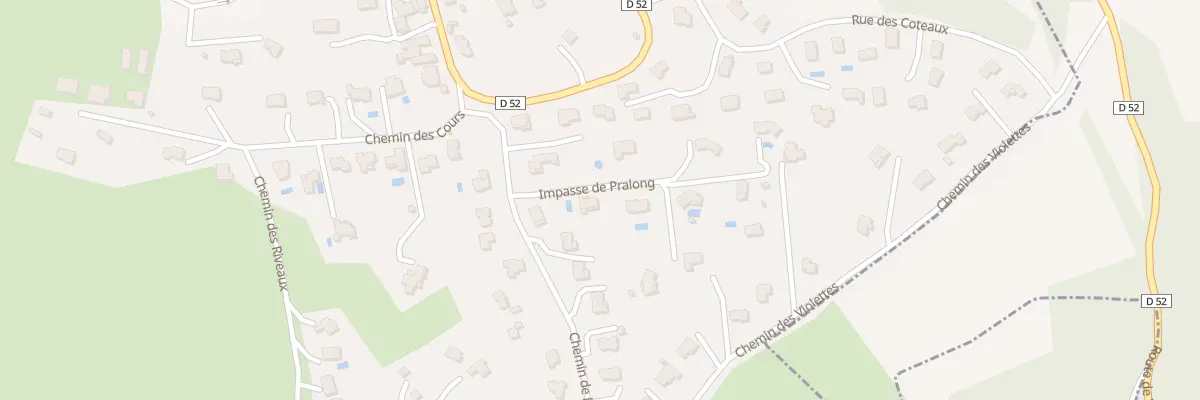 Plan du 2 Imp Pralong à Chanonat