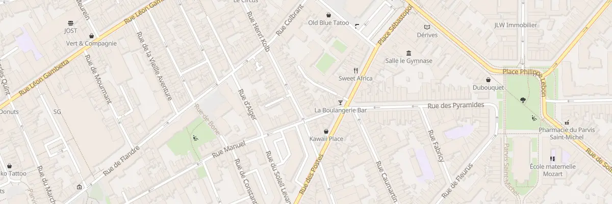 Plan du 65 Rue Henri Kolb à Lille