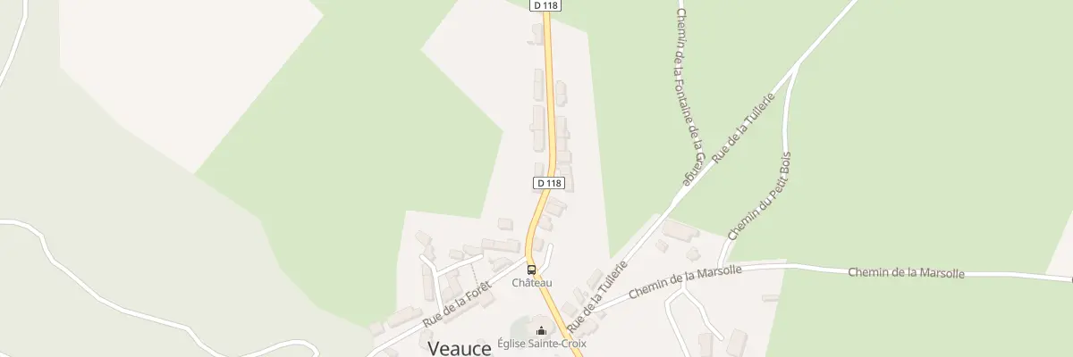 Plan du 5 Rue des Deux Fontaines à Veauce