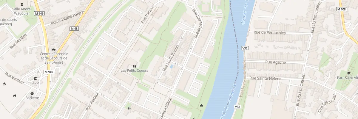 Plan du 69 Rue Sainte-Hélène à Saint-André-lez-Lille