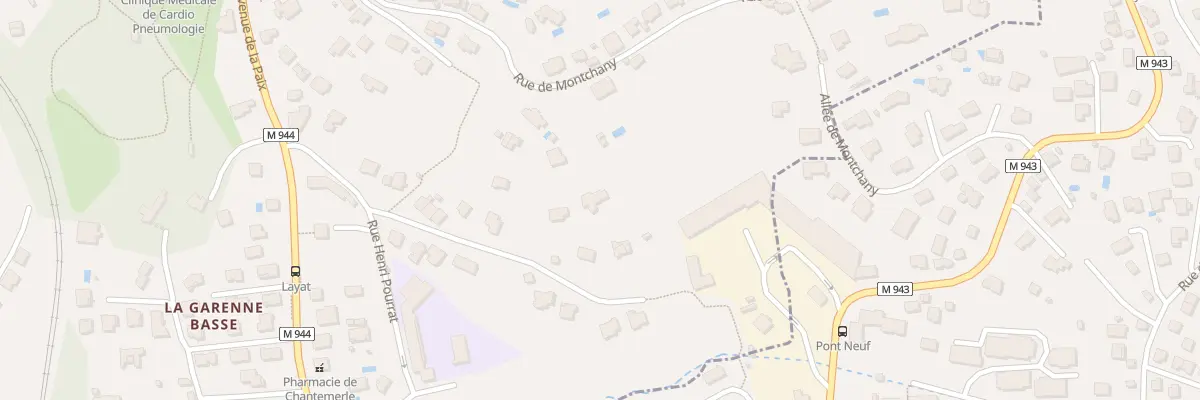 Plan du 27 Rue de Chantemerle à Durtol