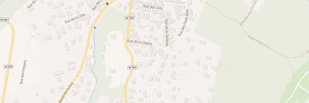 Plan du 6 Rue de la Cheyre à Nohanent