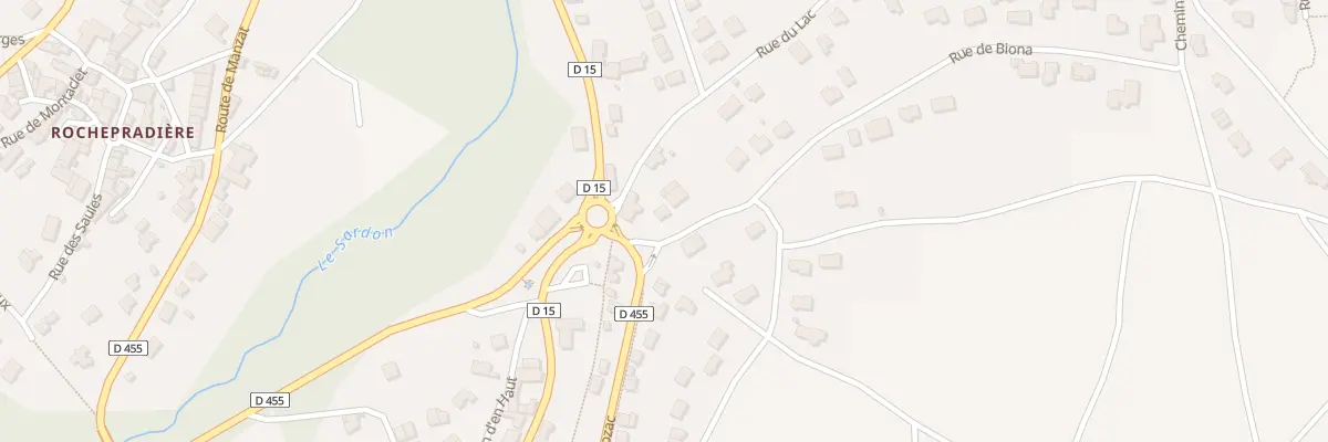 Plan du 1 Rue des Vignes St Hippolyte à Châtel-Guyon