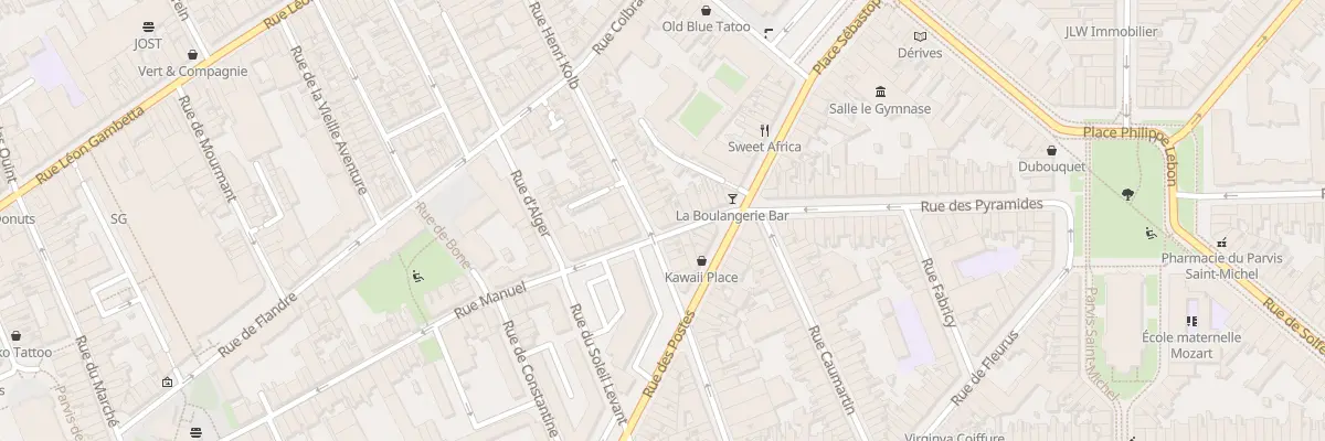 Plan du 69 Rue Henri Kolb à Lille