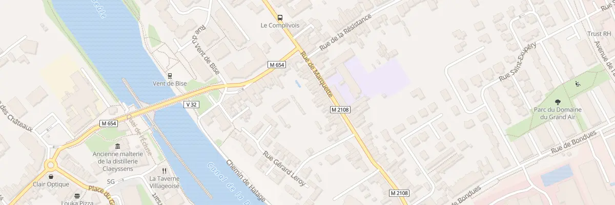 Plan du 60 Rue de Marquette à Wambrechies
