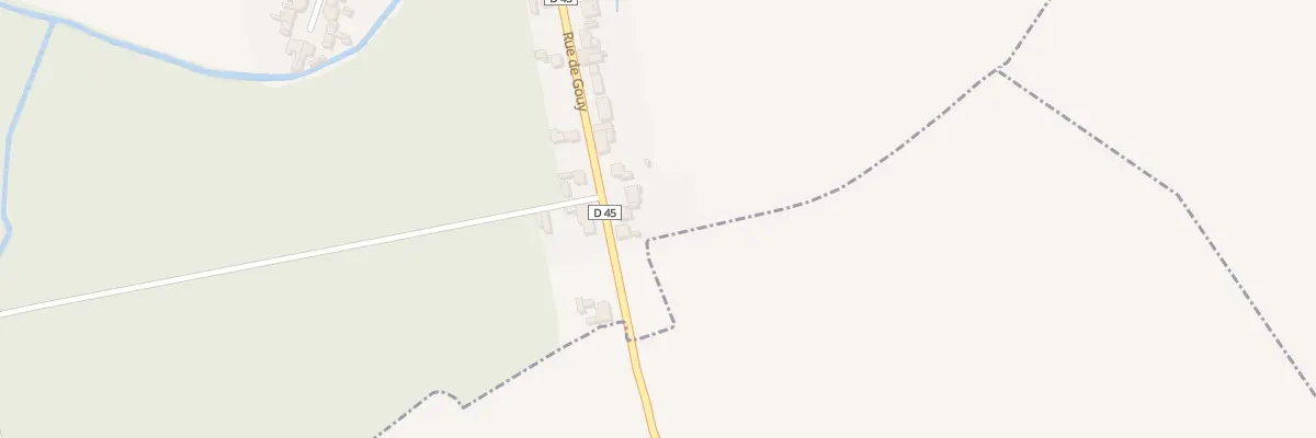 Plan du 55 Rue de Gouy à Corbehem