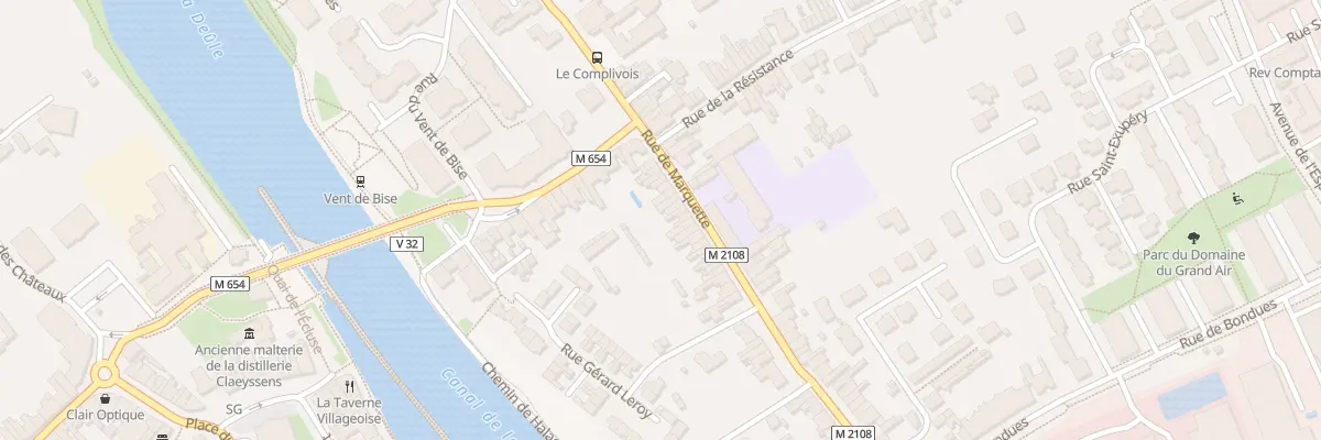 Plan du 52 Rue de Marquette à Wambrechies