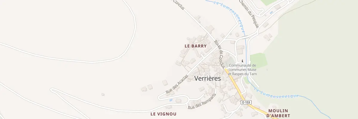 Plan du 5064 Le Barry à Verrières