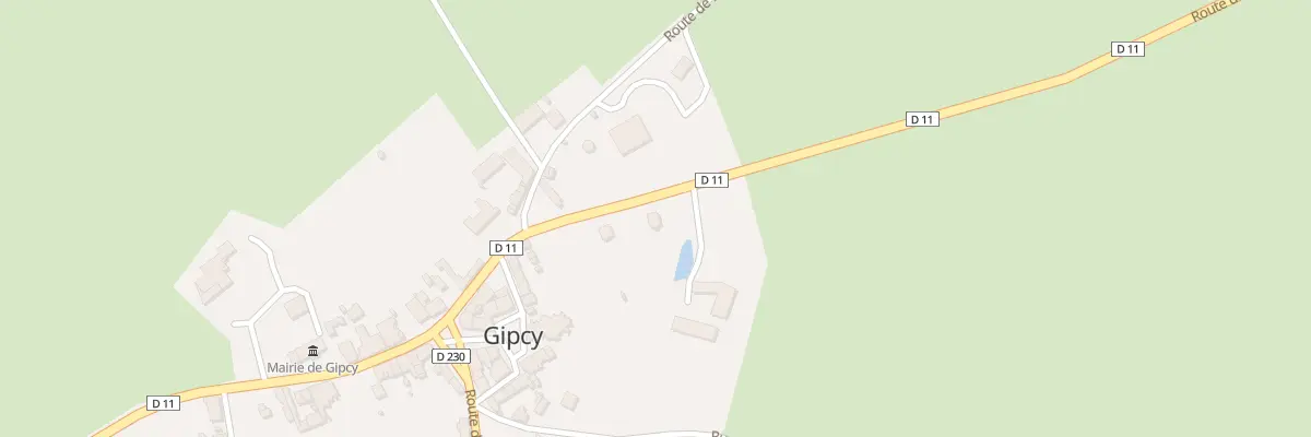 Plan du 5015 Le Bourg à Gipcy