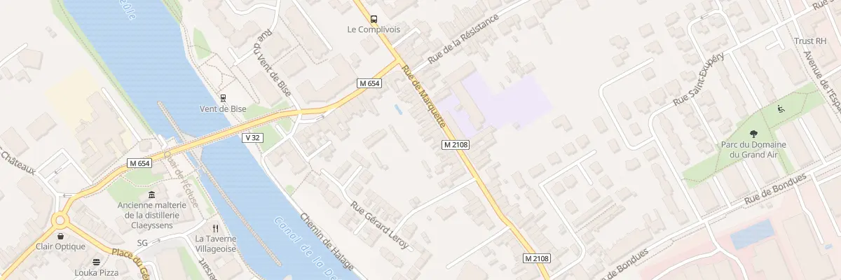 Plan du 70 Rue de Marquette à Wambrechies
