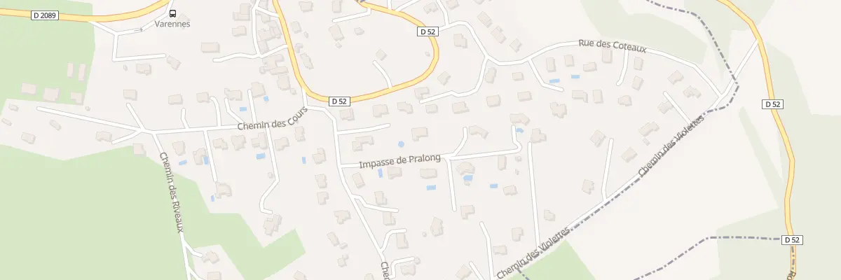 Plan du 3 Imp Pralong à Chanonat