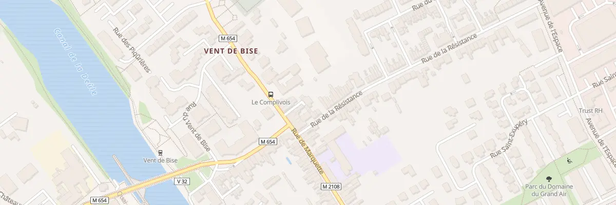 Plan du 5 Rue de la Résistance à Wambrechies
