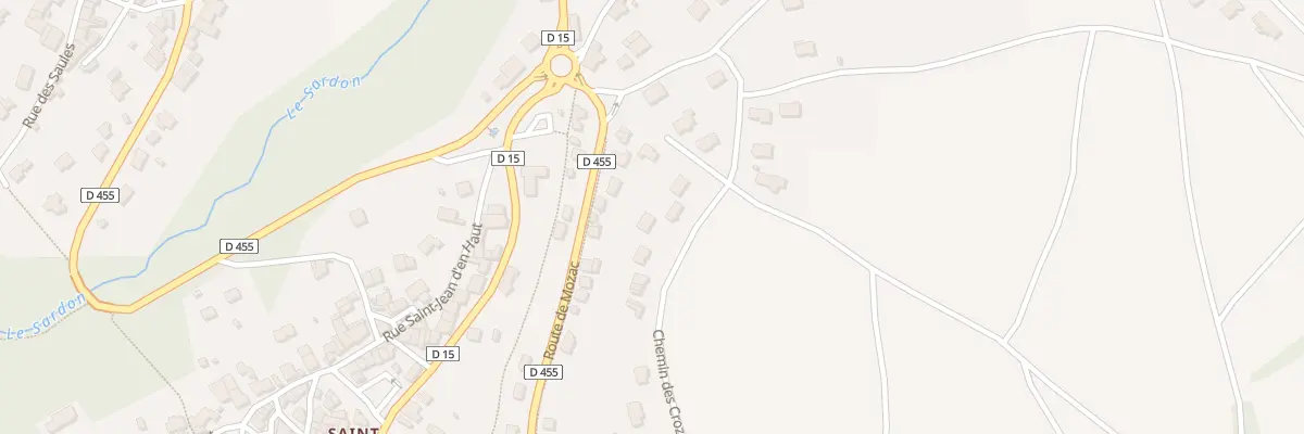 Plan du 6 Che des Crozets St Hippolyte à Châtel-Guyon