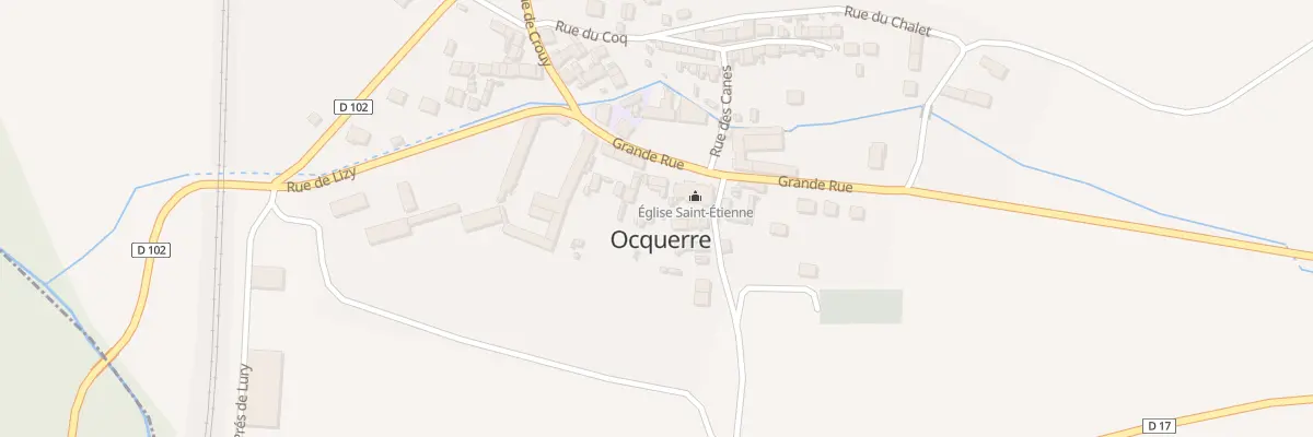 Plan du 20 Grande Rue à Ocquerre