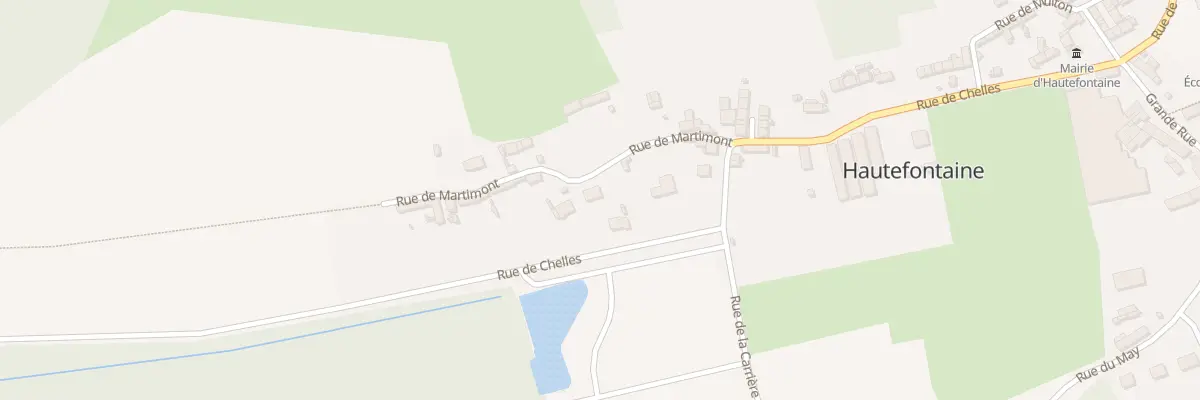 Plan du 1 Rue de Martimont à Hautefontaine