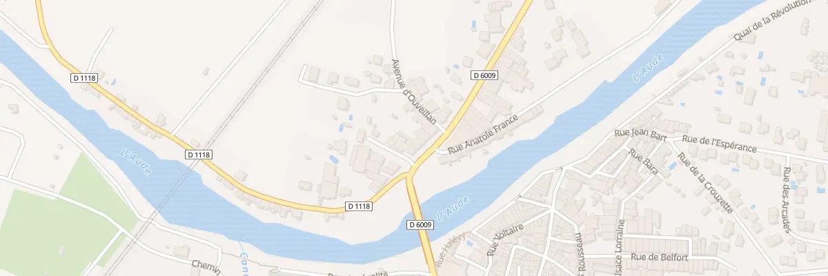 Plan du 7 Av de l’Hérault à Coursan