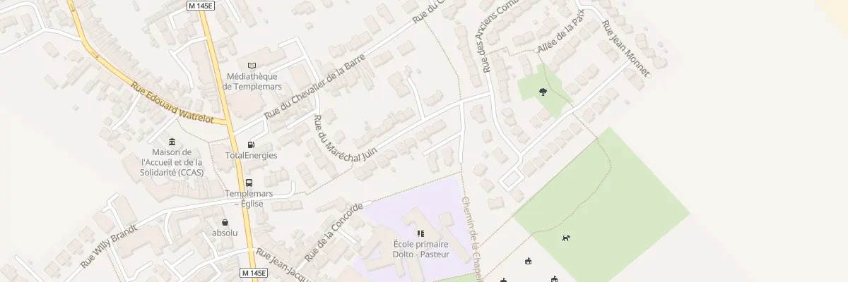 Plan du 26 Rue du Mal Juin à Templemars