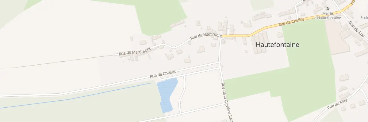 Plan du 36 Rue de Chelles à Hautefontaine
