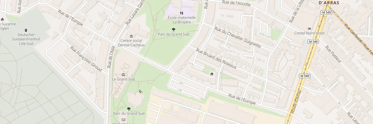 Plan du 339 Rue de la Seine à Lille