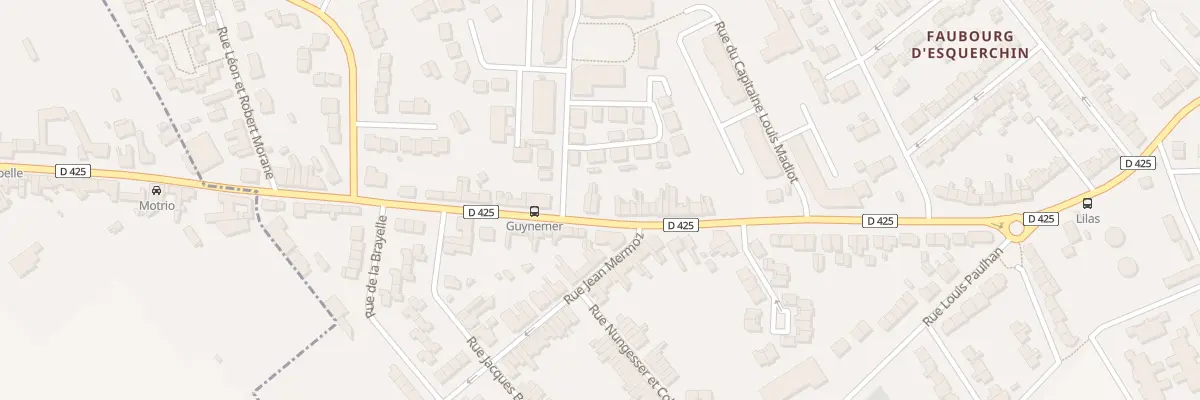 Plan du 662 Rue Guynemer à Douai