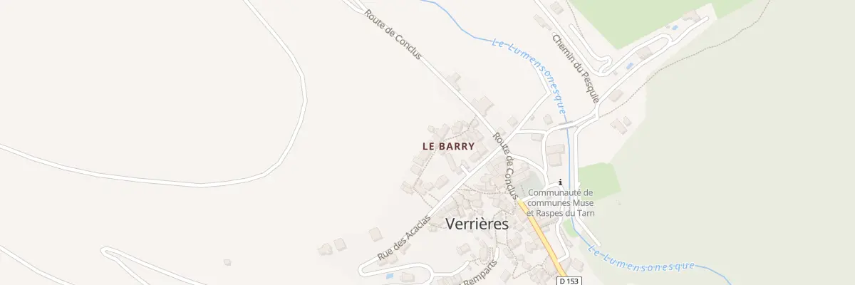 Plan du 5069 Le Barry à Verrières