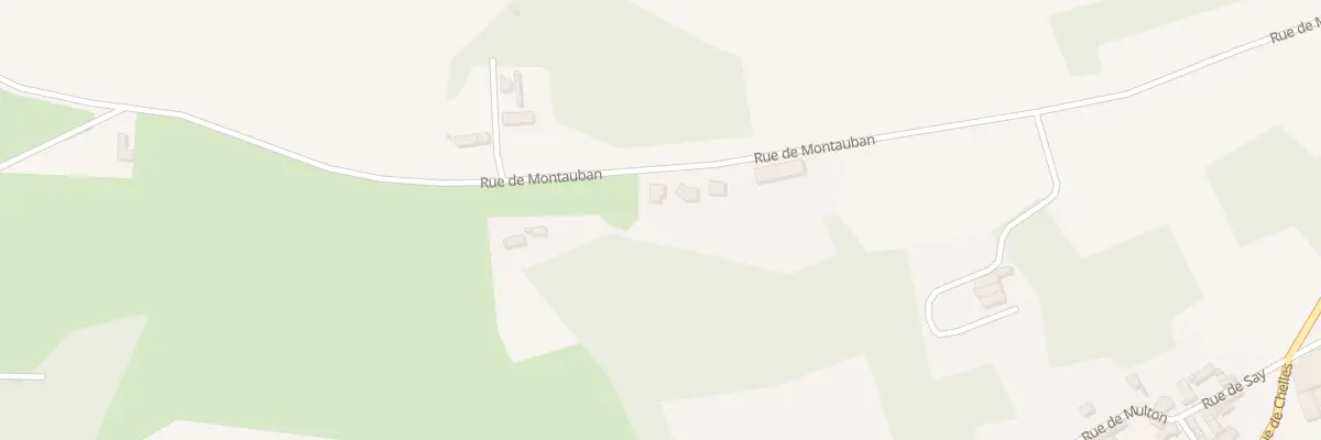 Plan du 3C Rue de Montauban à Hautefontaine