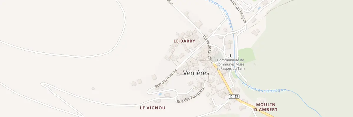 Plan du 5063 Le Barry à Verrières