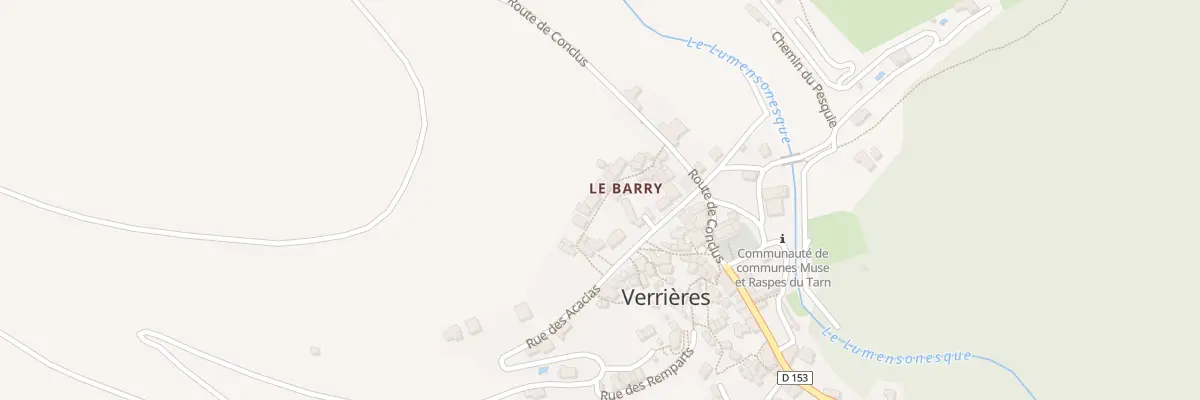 Plan du 5067 Le Barry à Verrières