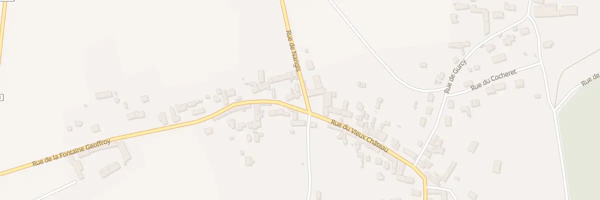 Plan du 1 Rue de Nangis à Montigny-Lencoup