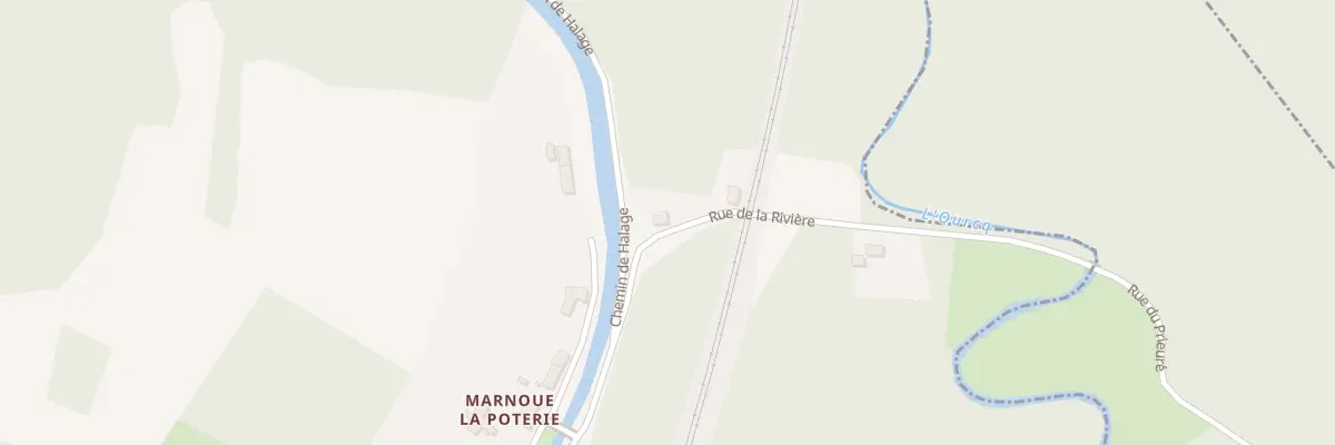 Plan du 1 Rue de la Riviere aux Chapelles-Bourbon