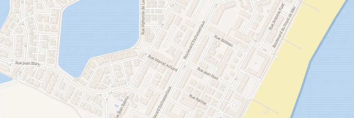 Plan du 174 Bd Eschasseriaux à Port-la-Nouvelle