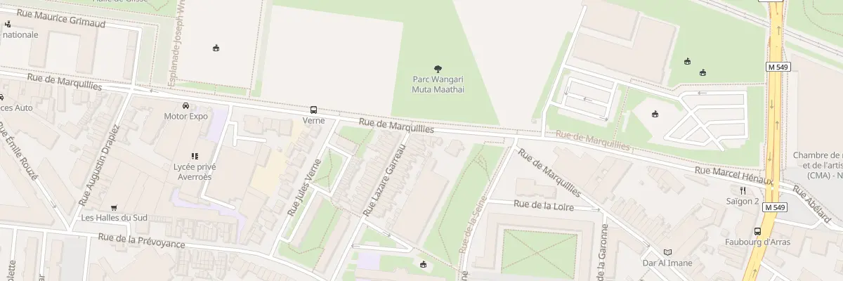 Plan du 142 Rue de Marquillies à Lille