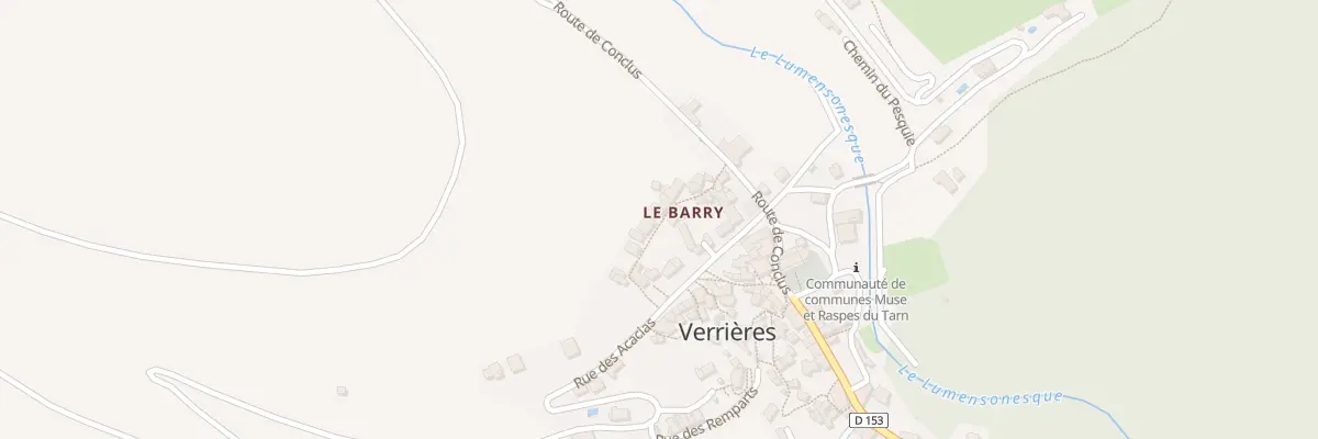 Plan du 5068 Le Barry à Verrières
