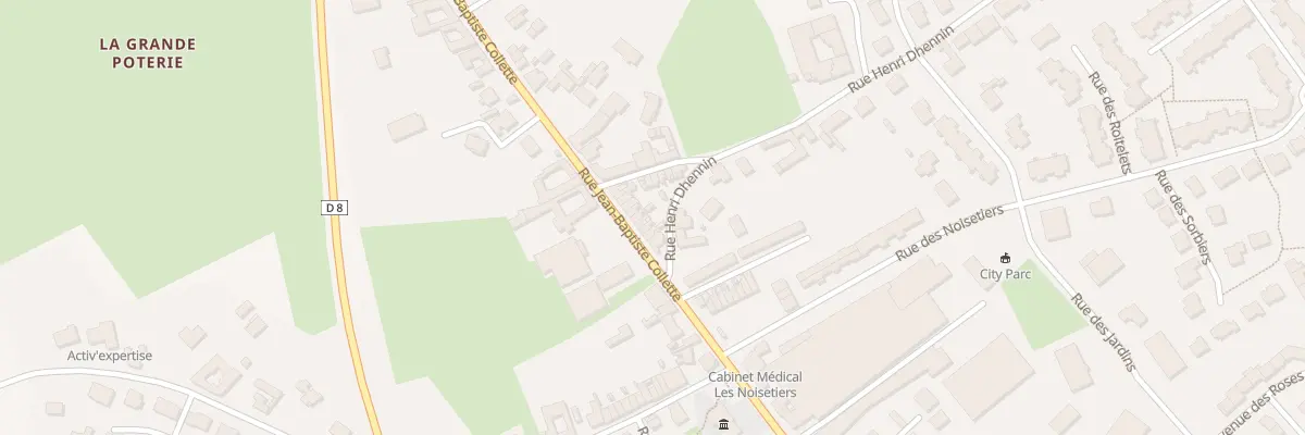 Plan du 68 Rue Jean-baptiste Collette à Attiches