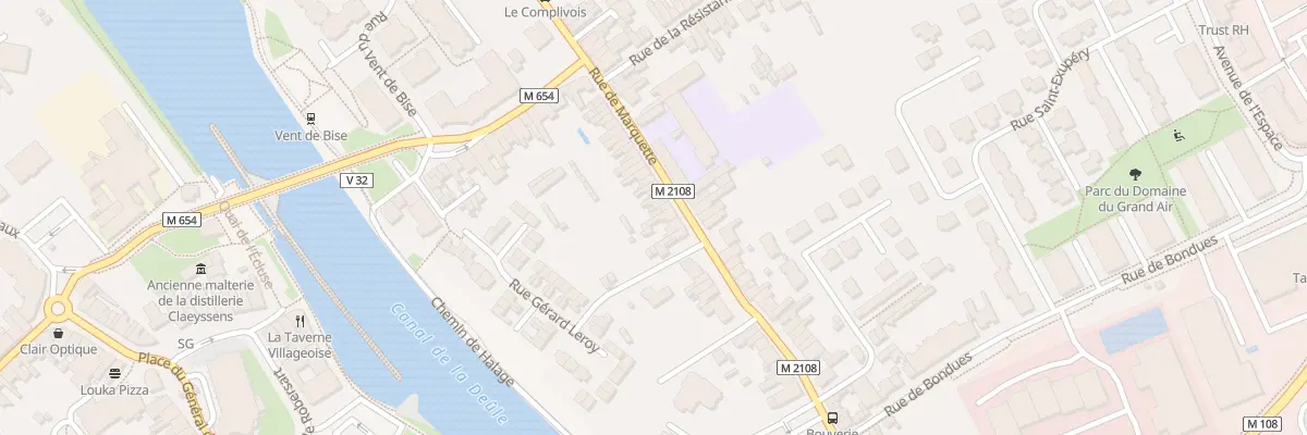 Plan du 104 Rue de Marquette à Wambrechies