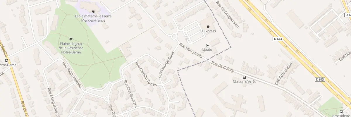 Plan du 788 Rue Jean Jaurès à Cuincy