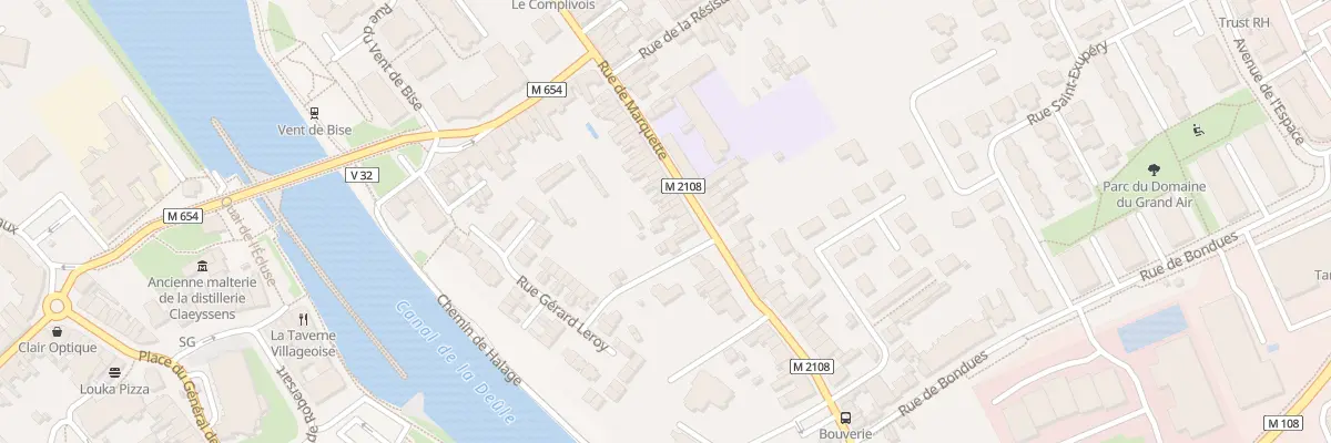 Plan du 110 Rue de Marquette à Wambrechies